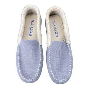 Rothy’s Merino Wool Slippers Women’s Size 9 Glacier Grey